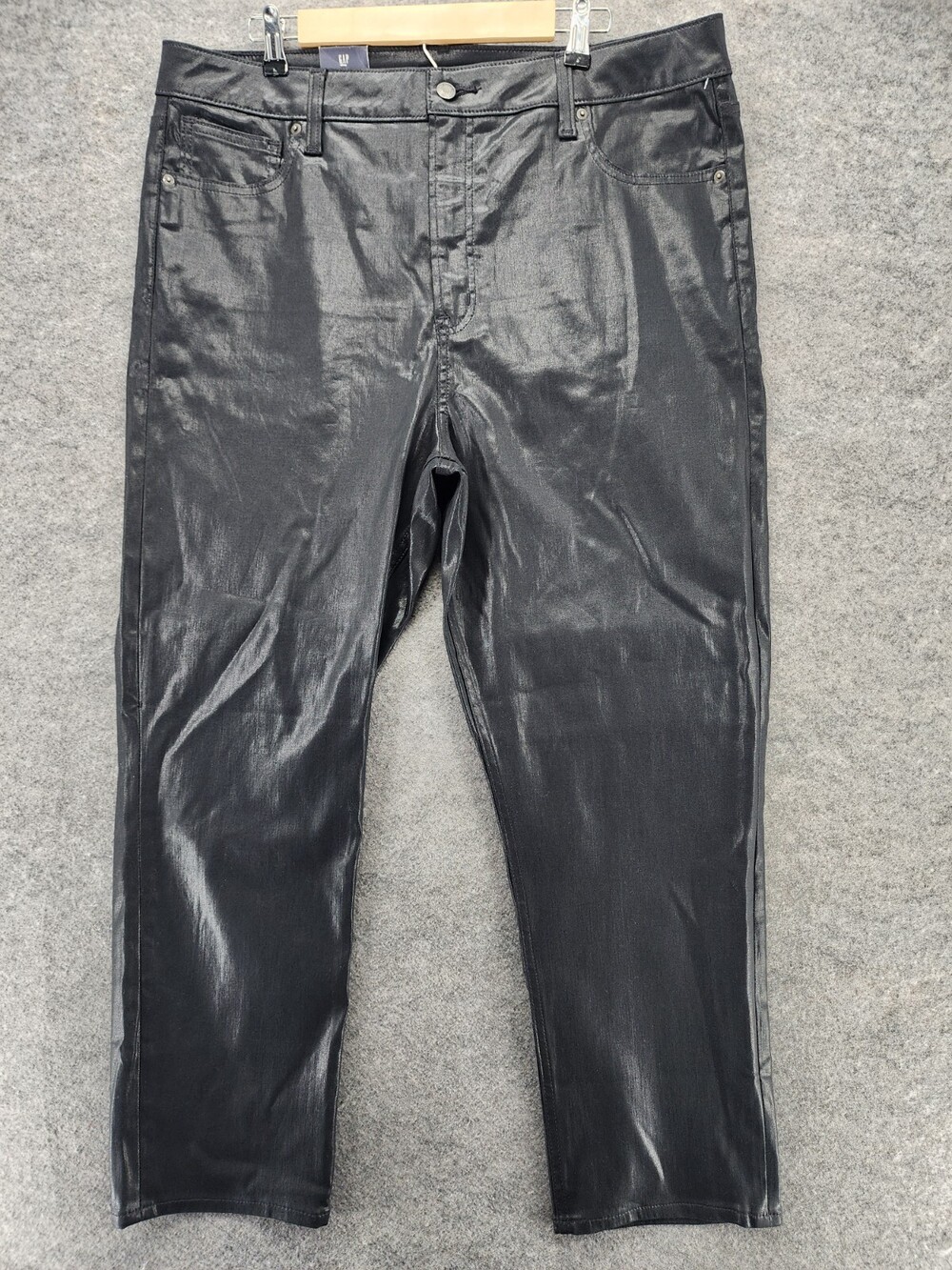 Gap Pants Womens 20R 35 Vintage Slim Sky High Black Coated